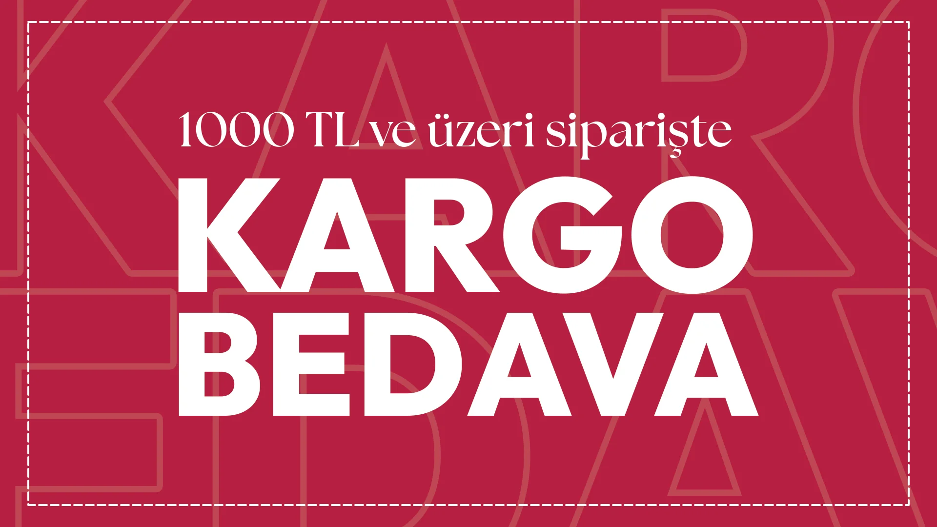 banner kargo ucretsiz