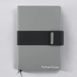 Kişiye Özel Gri-Siyah Premium Defter