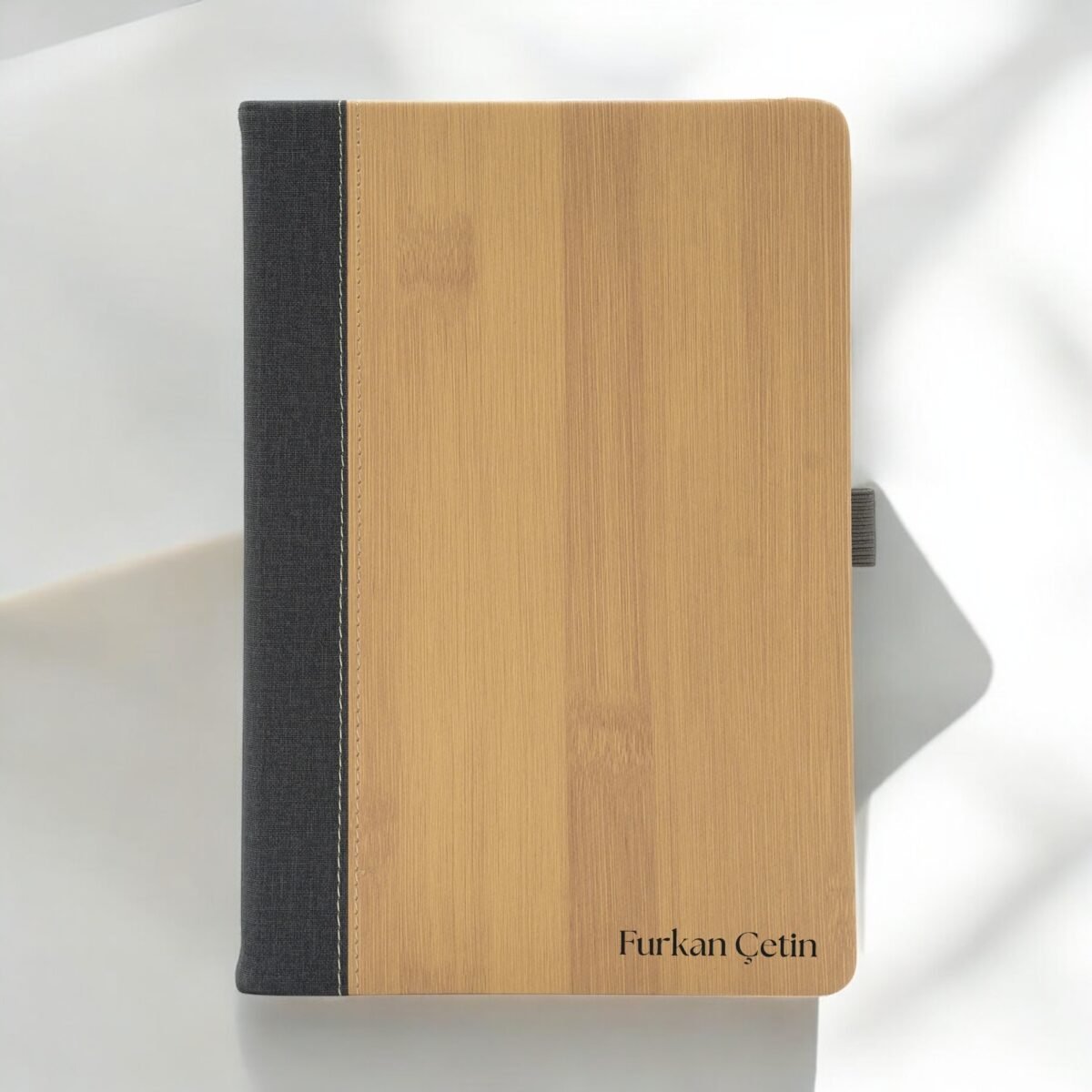 Kişiye Özel Ahşap Görünümlü Defter