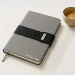 Kişiye Özel Gri-Siyah Premium Defter