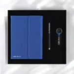 Kişiye Özel Premium Kutulu Mavi Hediye Seti