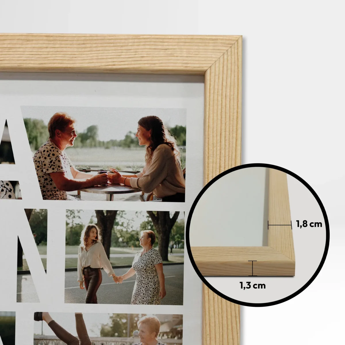 8 Fotoğraflı Anne Poster