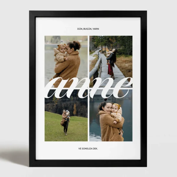 Kişiselleştirilebilir Anne Poster