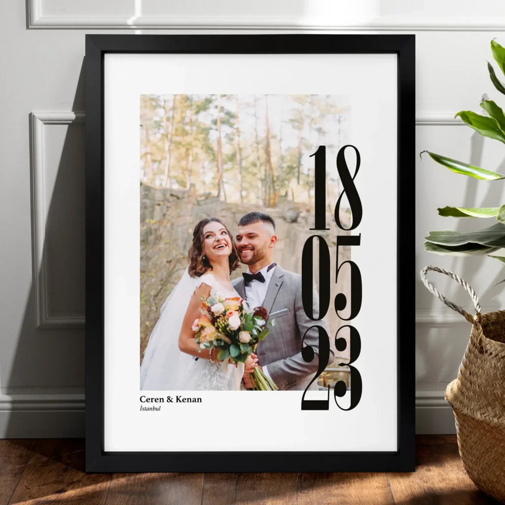 Fotoğraflı Özel Gün Poster